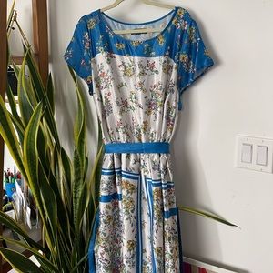Silky Floral ModCloth Dress